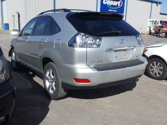 JTJGK31U070008330 - 2007 LEXUS RX 350 SILVER photo 3