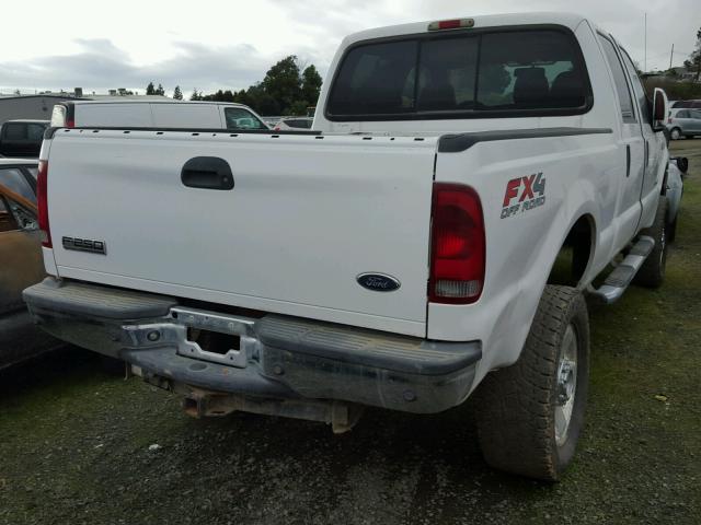 1FTSW21PX6EA80532 - 2006 FORD F250 WHITE photo 4