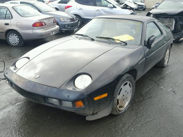 WP0JB0929ES860722 - 1984 PORSCHE 928 S BLACK photo 2