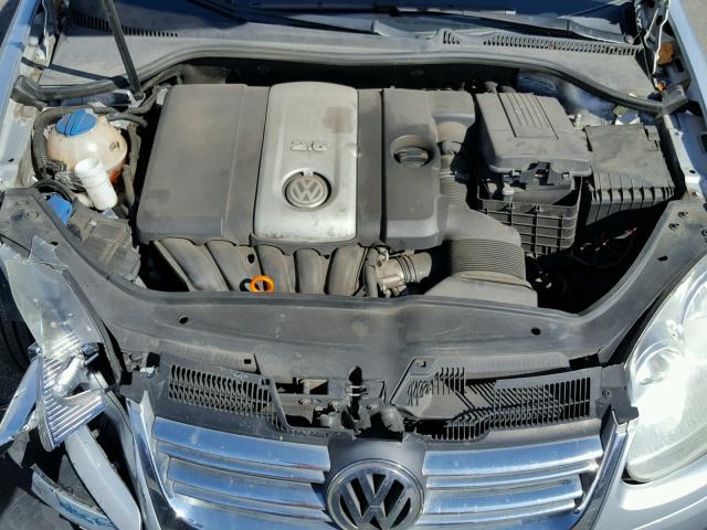 3VWRZ71K49M075250 - 2009 VOLKSWAGEN JETTA SE SILVER photo 7