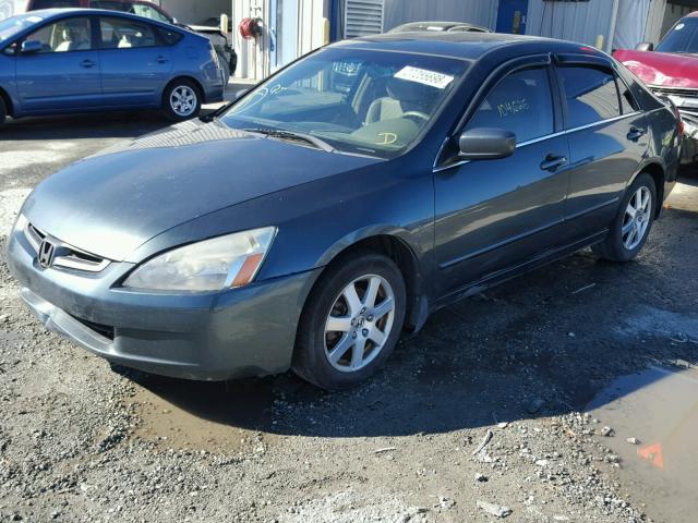 1HGCM66575A022510 - 2005 HONDA ACCORD EX TEAL photo 2