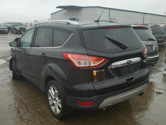 1FMCU0J96EUD14942 - 2014 FORD ESCAPE TIT BLACK photo 3