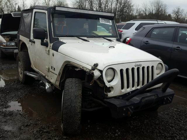 1J4FA24108L524887 - 2008 JEEP WRANGLER X WHITE photo 1