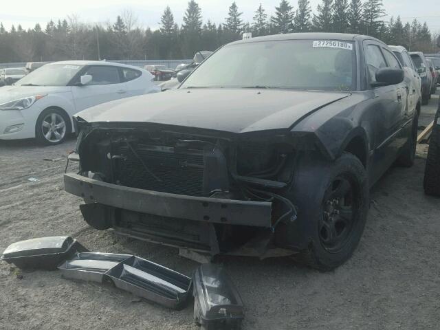 2B3KA43G86H295585 - 2006 DODGE CHARGER SE BLACK photo 2