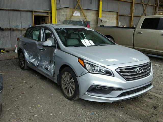 5NPE34AF6HH581347 - 2017 HYUNDAI SONATA SPO SILVER photo 1