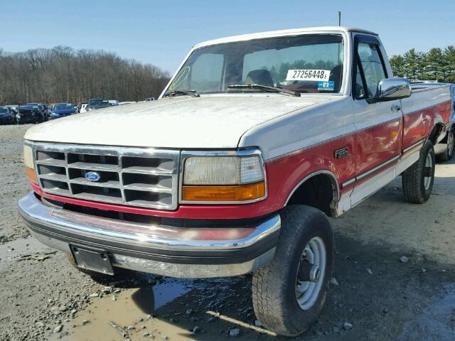 1FTHF26H5SNA64650 - 1995 FORD F250 TWO TONE photo 2