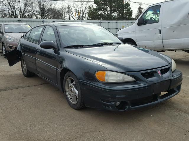 1G2NW52E93M622205 - 2003 PONTIAC GRAND AM G GREEN photo 1