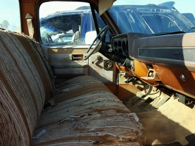 1GCDC14F6BF342601 - 1981 CHEVROLET C10 TWO TONE photo 5