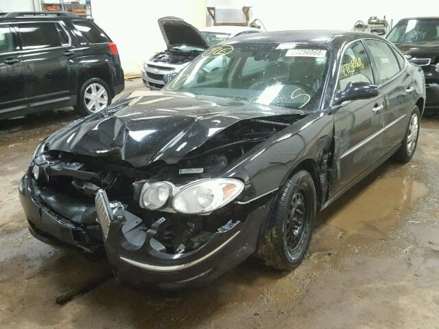 2G4WC582181168326 - 2008 BUICK LACROSSE C BLACK photo 2