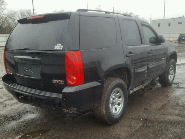 1GKFK13027R327323 - 2007 GMC YUKON BLACK photo 4