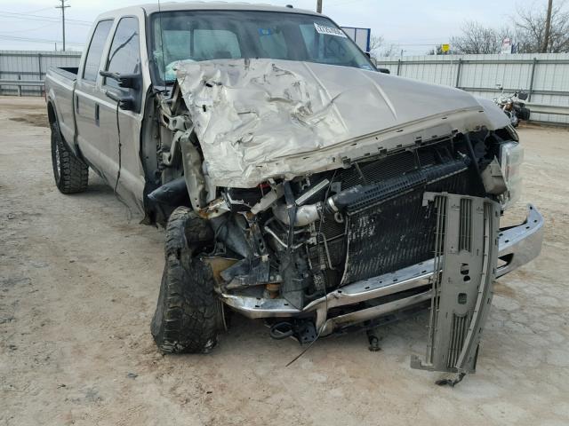 1FTSW21R68EA10840 - 2008 FORD F250 SUPER GOLD photo 1