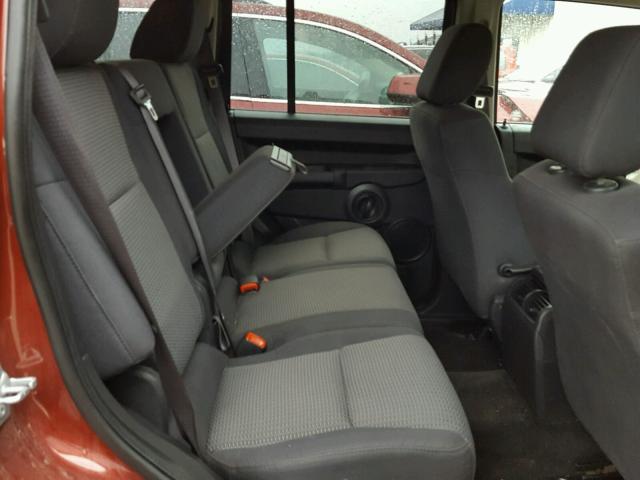 1J8HH48K58C240043 - 2008 JEEP COMMANDER MAROON photo 6