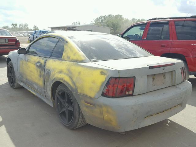 1FAFP40471F105722 - 2001 FORD MUSTANG YELLOW photo 3