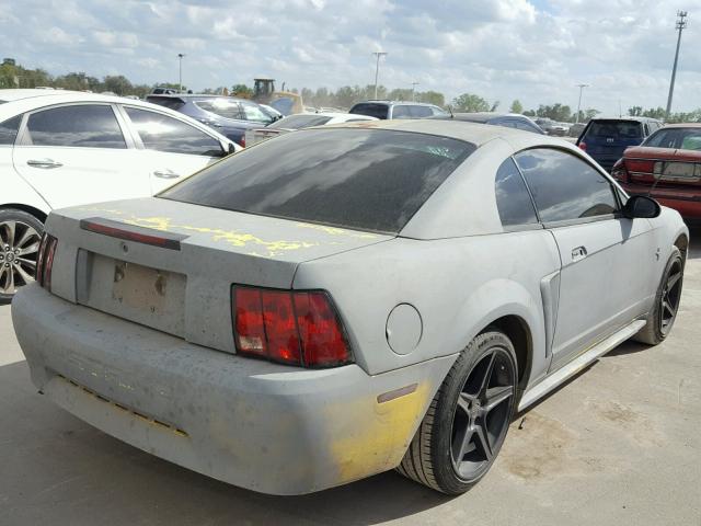 1FAFP40471F105722 - 2001 FORD MUSTANG YELLOW photo 4