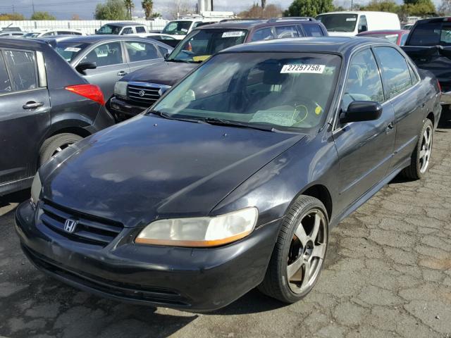 JHMCG66872C002448 - 2002 HONDA ACCORD EX BLACK photo 2