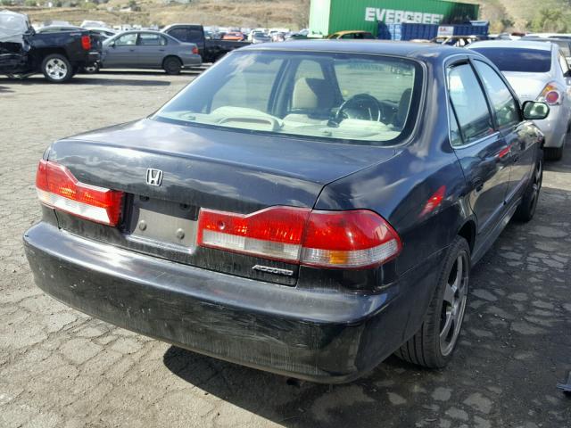 JHMCG66872C002448 - 2002 HONDA ACCORD EX BLACK photo 4