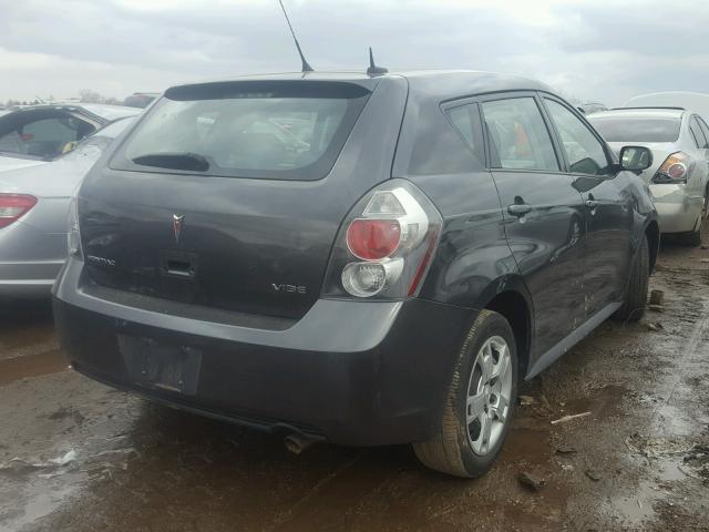 5Y2SP67009Z412683 - 2009 PONTIAC VIBE GRAY photo 4