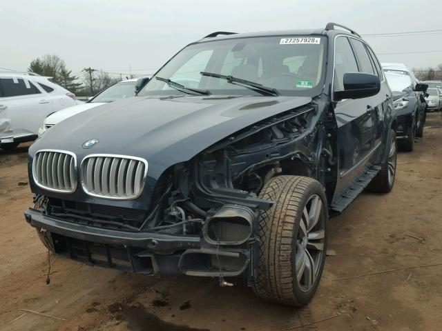 5UXFE83578L163688 - 2008 BMW X5 4.8I BLACK photo 2