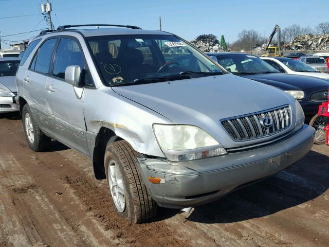 JTJHF10U720279554 - 2002 LEXUS RX 300 SILVER photo 1