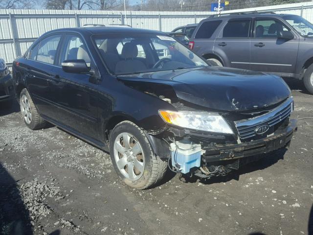 KNAGE228395306413 - 2009 KIA OPTIMA LX BLACK photo 1