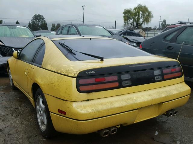 JN1RZ24A2LX016162 - 1990 NISSAN 300ZX YELLOW photo 3