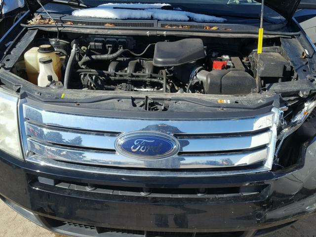 2FMDK49C87BB18351 - 2007 FORD EDGE SEL P BLACK photo 7