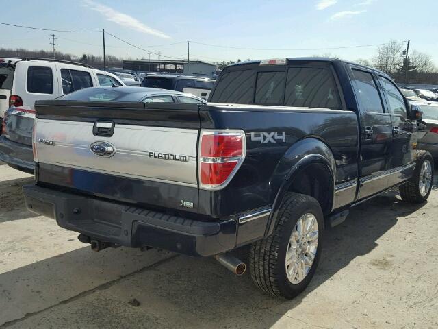 1FTFW1EV3AFD37800 - 2010 FORD F150 SUPER BLACK photo 4