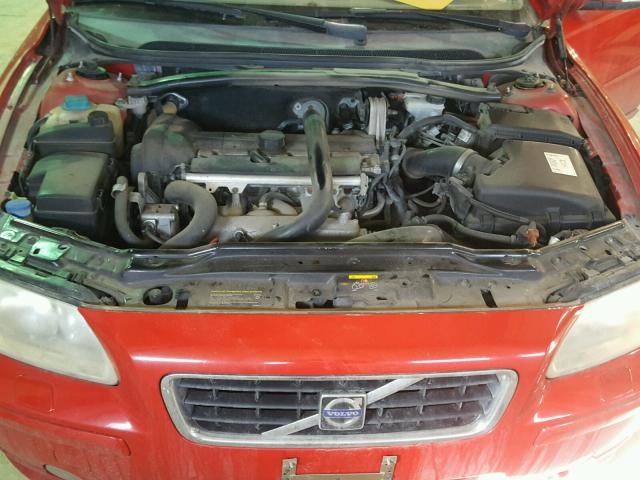 YV1RS592472613105 - 2007 VOLVO S60 2.5T RED photo 7