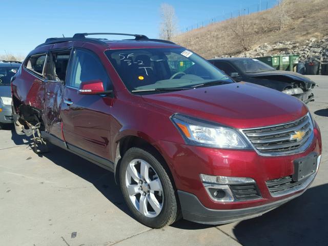 1GNKVGKD5GJ290797 - 2016 CHEVROLET TRAVERSE L RED photo 1