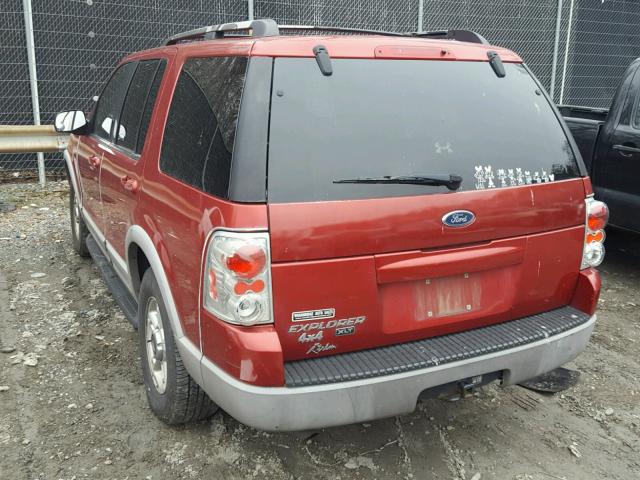 1FMDU73E02UA69865 - 2002 FORD EXPLORER X RED photo 3