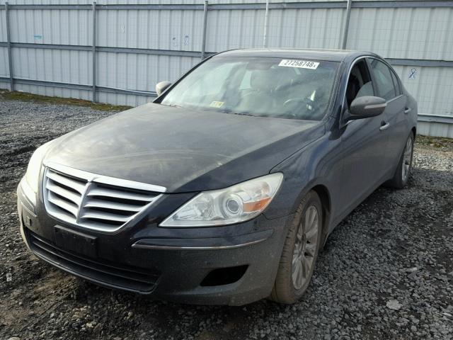 KMHGC46E69U035627 - 2009 HYUNDAI GENESIS 3. BLACK photo 2