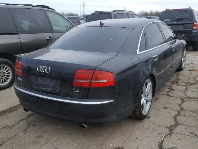 WAUMV94E08N003828 - 2008 AUDI A8 L QUATT BLACK photo 4