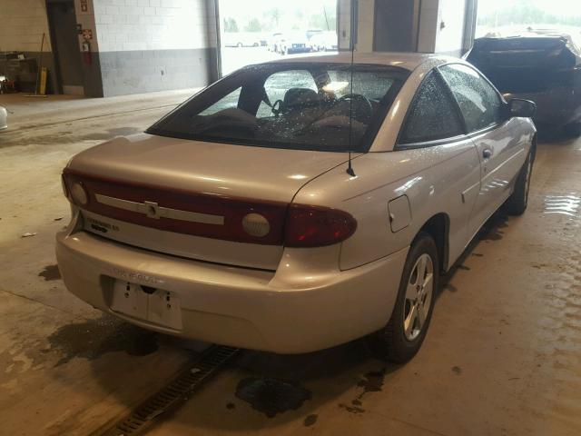 1G1JF12F537348293 - 2003 CHEVROLET CAVALIER L SILVER photo 4