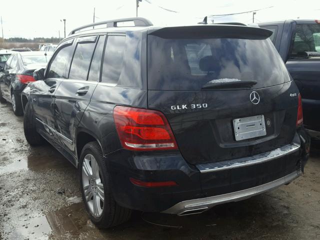 WDCGG8JB0FG379441 - 2015 MERCEDES-BENZ GLK 350 4M BLACK photo 3