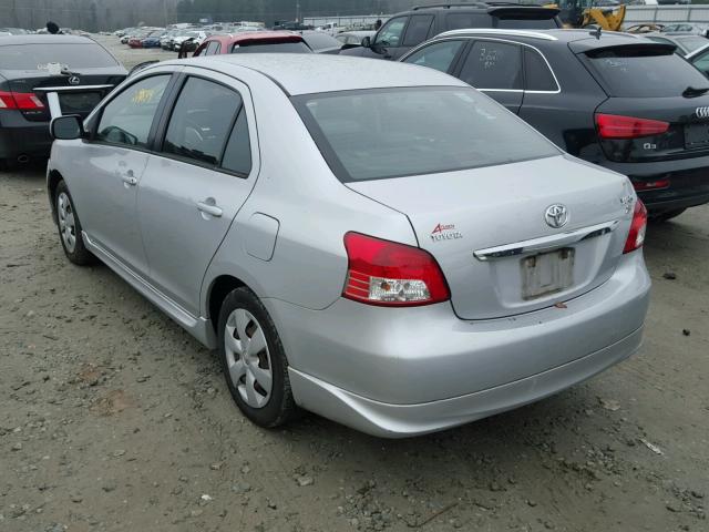 JTDBT923971005715 - 2007 TOYOTA YARIS SILVER photo 3