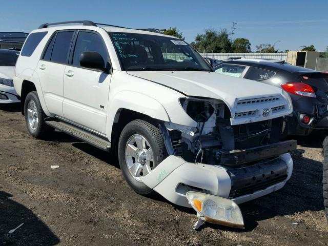 JTEZU14R550063835 - 2005 TOYOTA 4RUNNER SR WHITE photo 1