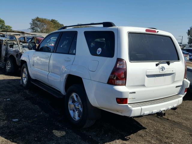 JTEZU14R550063835 - 2005 TOYOTA 4RUNNER SR WHITE photo 3