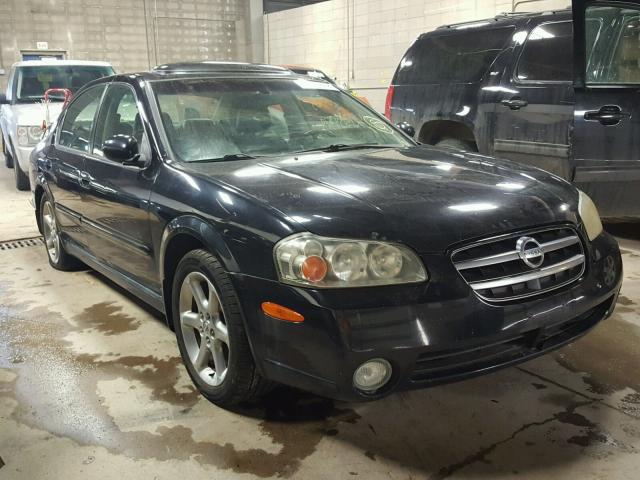 JN1DA31A43T436265 - 2003 NISSAN MAXIMA GLE BLACK photo 1