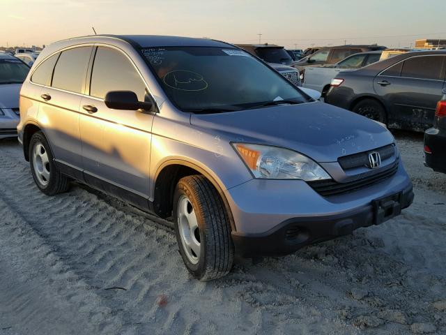 JHLRE38337C079541 - 2007 HONDA CR-V LX BLUE photo 1