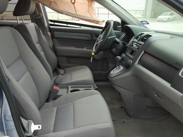 JHLRE38337C079541 - 2007 HONDA CR-V LX BLUE photo 5