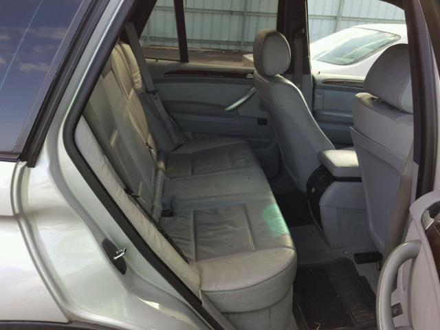 WBAFB33561LH23543 - 2001 BMW X5 4.4I SILVER photo 6