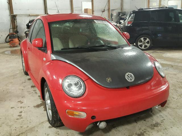 3VWCA21C2XM447139 - 1999 VOLKSWAGEN NEW BEETLE Qırmızı foto 1