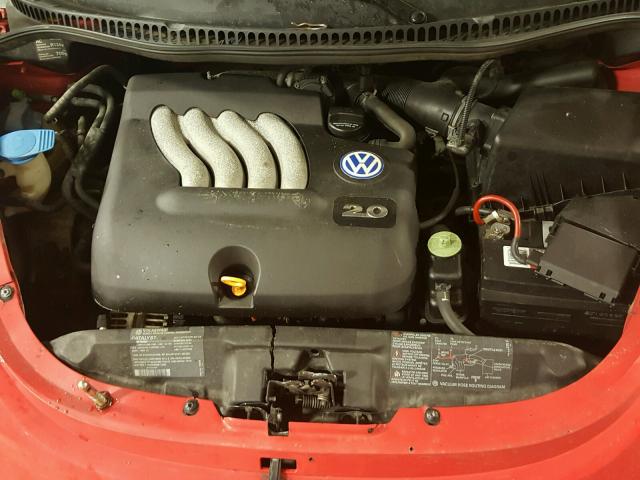 3VWCA21C2XM447139 - 1999 VOLKSWAGEN NEW BEETLE Qırmızı foto 7