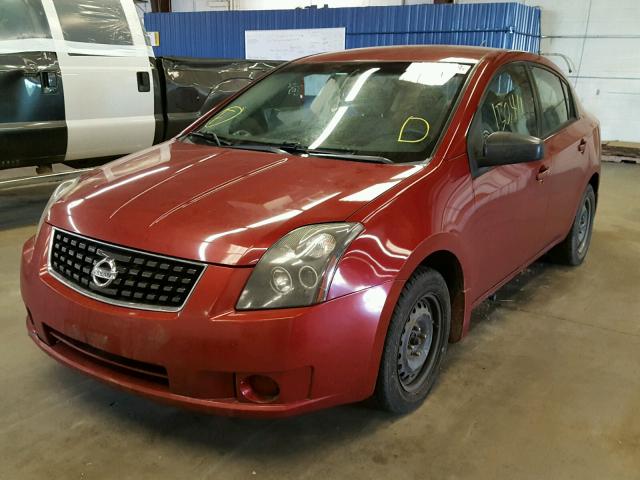 3N1AB61E38L736430 - 2008 NISSAN SENTRA 2.0 RED photo 2