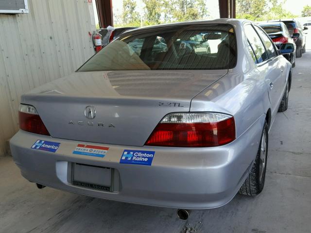 19UUA56682A030904 - 2002 ACURA 3.2TL GRAY photo 4