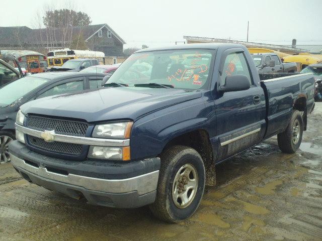 1GCEK14T24E312243 - 2004 CHEVROLET SILVERADO BLUE photo 2