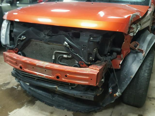 2FMDK36CX8BA07400 - 2008 FORD EDGE SE ORANGE photo 9