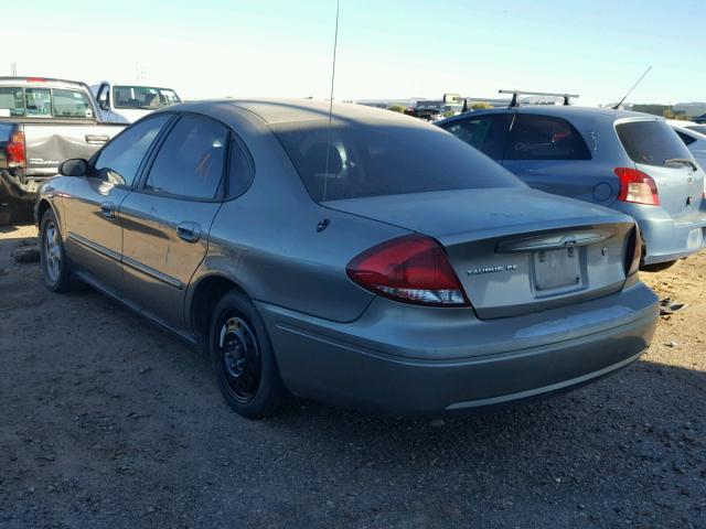 1FAFP53U84A132639 - 2004 FORD TAURUS SE GRAY photo 3