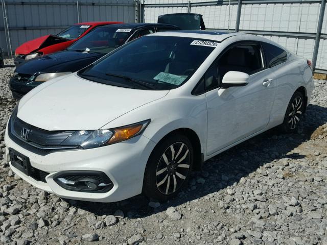 2HGFG3B02FH503054 - 2015 HONDA CIVIC EXL 白色 照片 2