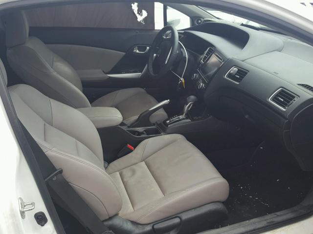 2HGFG3B02FH503054 - 2015 HONDA CIVIC EXL 白色 照片 5